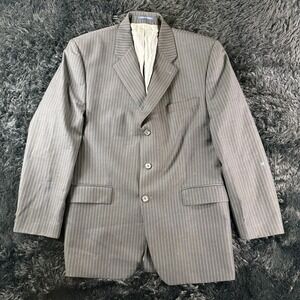 Ralph Ralph Lauren 44R Gray Pinstripe Blazer 100% Wool‎ Dillard's Canada Classic